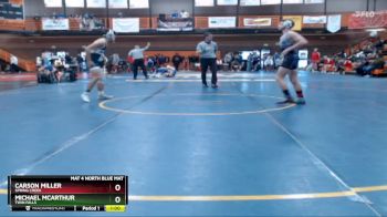 138 lbs Cons. Round 4 - Michael McArthur, Twin Falls vs Carson Miller, Spring Creek