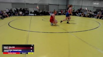 170 lbs Round 1 (8 Team) - Kiley Dillow, Kansas vs Madisynn Crawford, Missouri