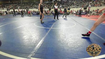 100 lbs Round Of 16 - Brinlie Bazer, Nebraska Wrestling Academy vs Gentry Pickett, Shelton Wrestling Academy