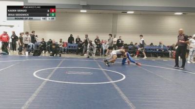 120 lbs Round Of 256 - Kaden Sergio, IA vs Jekai Sedgwick, NC