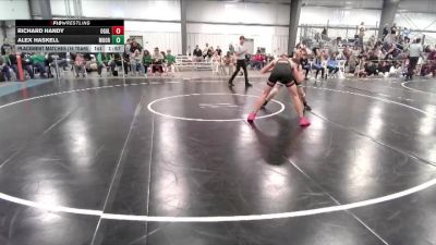 157 lbs Placement Matches (16 Team) - Richard Handy, Ogallala vs Alex Haskell, Moorcroft