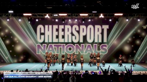 Top Gun All Stars Savannah - Miss Maams [2026 L1 Youth - Flex - Medium Day 1] 2026 CHEERSPORT National All Star Cheerleading Championship