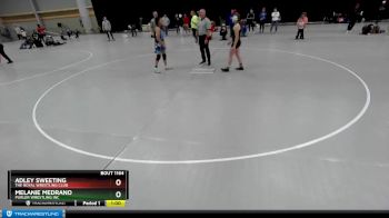 115 lbs Cons. Semi - Adley Sweeting, The Royal Wrestling Club vs Melanie Medrano, Purler Wrestling Inc