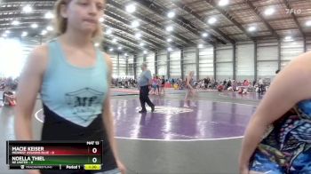 127 lbs Finals (8 Team) - Sophia Mussari, Midwest Assasins Blue vs Franky Groom, Girls With Grit Blue