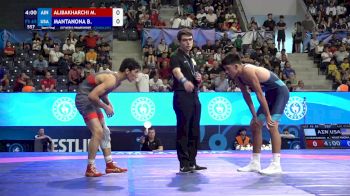 65 kg 1/2 Final - Magomed Alibakharchiev, Individual Nuetral Athletes vs Brock Mantanona, United States