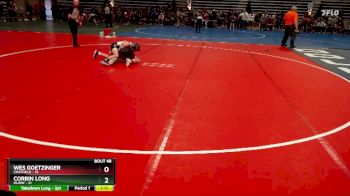 110 lbs Champ. Round 1 - Wes Goetzinger, Chatfield vs Corbin Long, HLWW