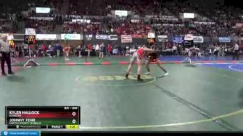 Semifinal - Johnny Fehr, Lincoln County (Eureka) vs Kyler Hallock, Glasgow