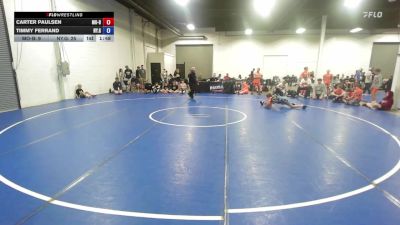 96 lbs Carter Paulsen, Missouri Blue vs Timmy Ferrand, New York Gold