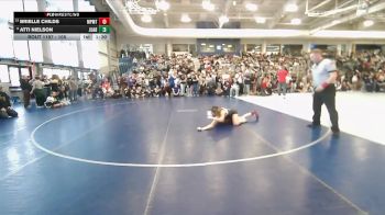 105 lbs Cons. Round 5 - Brielle Childs, Maple Mountain vs Atti Nielson, Juab