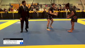 MICHEL PORFÍRIO PEREIRA vs STEPHEN GEORGE DALKERT 2023 World IBJJF Jiu-Jitsu No-Gi Championship