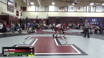 285 lbs Round 3 - Wyatt Miles, Fennimore vs Cody Koepke, Denver