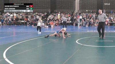 65 lbs Rr Rnd 1 - Jacob Southwick, American MMAW - ESC vs Zack Jenkins, Cunliffes Corner Tan - ESC