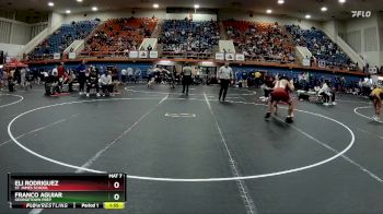 150 lbs Semifinal - Franco Aguiar, Georgetown Prep vs Eli Rodriguez, St. James School