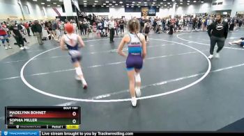 112 lbs Cons. Round 3 - Sophia Miller, MO vs Madelynn Bohnet, NE