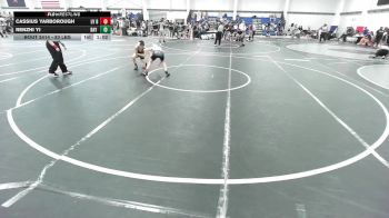 83 lbs Semifinal - Cassius Yarborough, LV Bear WC vs Renzhi Yi, Bay Area Dragons WC