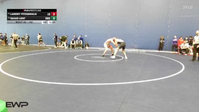 190 lbs Champ. Round 1 - Quaid Lent, Olathe West vs Landry Fitzgerald, Liberal