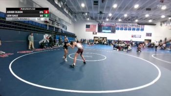 120 lbs Cons. Round 3 - Asher Olson, Spearfish vs Levi Gale, Riverton