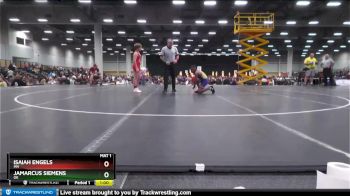 105 lbs 1st Place Match - Isaiah Engels, MN vs JaMarcus Siemens, OK