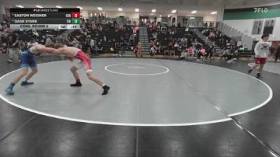 126 lbs Cons. Round 5 - Easton Weidner, Doniphan vs Gage Stark, Tironook