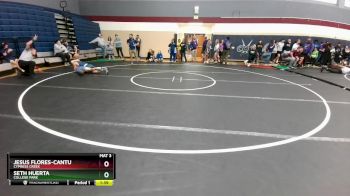 132 lbs Round 3 - Seth Huerta, College Park vs Jesus Flores-Cantu, Cypress Creek