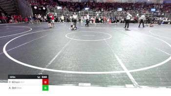 52 lbs Semifinal - Pierce Wilson, Victory vs Alexander Bell, Moen Wrestling Academy