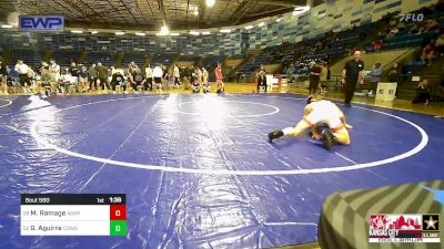 126 lbs Consi Of 8 #1 - McAllister Ramage, Askren Wrestling Academy vs Gabriel Aguirre, Cowboy Wrestling Club