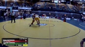 197 lbs Cons. Round 5 - Tanner Hawkins, York vs Ryan Patterson, Fort Hays State