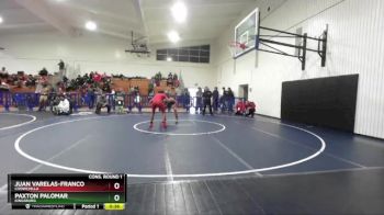 126 lbs Cons. Round 1 - Juan Varelas-Franco, Chowchilla vs Paxton Palomar, Kingsburg