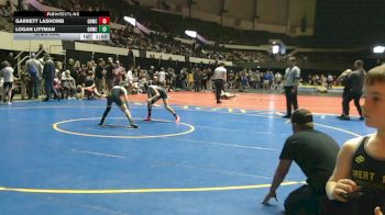 3-5 80 Semifinal - Garrett Lashomb, Great Neck Wrestling Club vs Logan Littman, Great Neck Wrestling Club