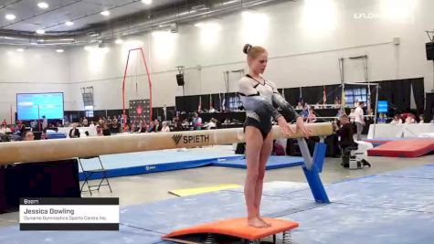 Jessica Dowling - Beam, Dynamo Gymnastics Sports Centre Inc. - 2019 Canadian Gymnastics Championships