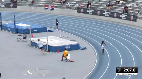 Elementary Girls' 1500m Race Walk Aau Junior Olympics, Finals 1 - Age 10