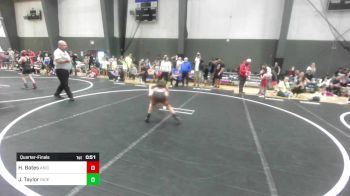 66 lbs Quarterfinal - Hunter Bates, Aniciete TC vs Jameson Taylor, Independent