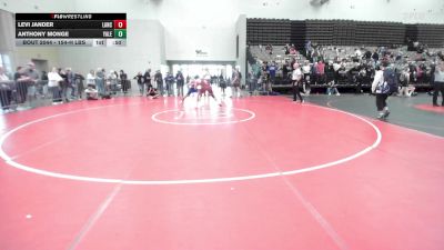 154-H lbs Consi Of 16 #1 - Levi Jander, Lancer WC vs Anthony Monge, Yale Street