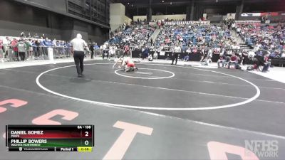 6A - 138 lbs Cons. Semi - Daniel Gomez, Maize vs Phillip Bowers, Wichita-Northwest