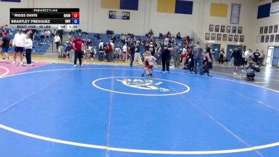 49 lbs 5th Place Match - Riggs Davis, Brothers Of Steel Wrestling Club vs Brantley Fresquez, Homedale Wrestling Club