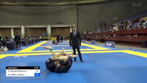 Dominic Edward Ramos vs Nicholas Alden Craton 2024 Pan IBJJF Jiu-Jitsu No-Gi Championship