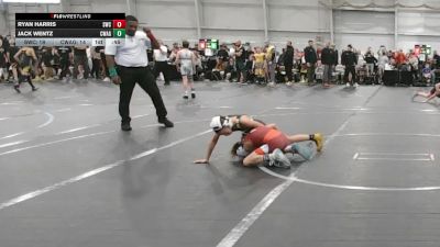 68 lbs Round 1 (6 Team) - Ryan Harris, Shamrock WC vs Jack Wentz, Contenders WA Green