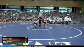 195 lbs Quarterfinals (8 Team) - Caden Felts, Pryor vs Blake Boren, Duncan