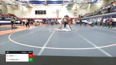 165 lbs Cons. Semi - Edwin Villagomez, Urbana vs Carlito Lattin, Pontiac