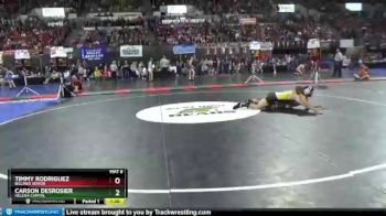 Quarterfinal - Carson DesRosier, Helena Capital vs Timmy Rodriguez, Billings Senior