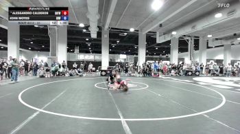 31 lbs Champ. Round 1 - Alessandro Calderon, Sons Of Thunder Wrestling vs John Motes, Gold Rush Wrestling