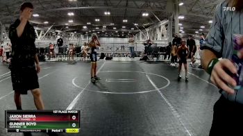 72 lbs Finals (2 Team) - Gunner Boyd, Hammers vs Jaxon Sierra, Triumph Trained