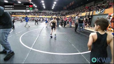 64 lbs Quarterfinal - Jeremiah Wise, Clinton Youth Wrestling vs Gray Fife, Tecumseh Youth Wrestling
