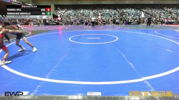 55 lbs Round Of 16 - Ivanka Hill, Charlotte Hammerheads vs Emmaline Bedolla, Scotsmen Wrestling Club