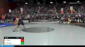 4A-182 lbs Semifinal - Noah Sides, Natrona County vs Trevor Eldridge, Cheyenne East