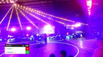 57 lbs Quarterfinal - Zaiden Axtell, Valley Bad Boys vs Joaquin Vasquez, Steel City Reloaded WC