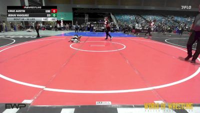 58 lbs 3rd Place - Cruz Austin, Gomez Brothers Grappling Academy vs Jesus Vasquez, Steel City Reloaded