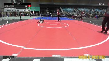 58 lbs 3rd Place - Cruz Austin, Gomez Brothers Grappling Academy vs Jesus Vasquez, Steel City Reloaded
