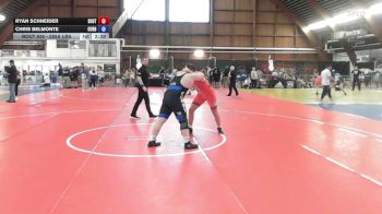 285A lbs 3rd Place - Ryan Schneider, Southside vs Chris Belmonte, Curby 3 Style Wrestling Club