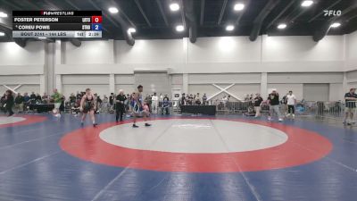 144 lbs Cons. Semis - Foster Peterson, LRTC vs Coreu Powe, Stronghold